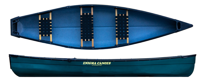 16 Foot Enigma Canoes Square Stern 126