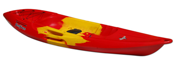 Feelfree Nomad Sport Sit On Top Kayak Red Yellow Red Colour