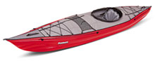 Gumotext Framura inflatable kayak in red