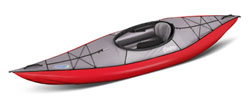 Gumotext Swing 1 inflatable kayak in red