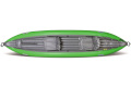 Rear storage well on the Gumotex Twist 2 tandem inflatable kayak