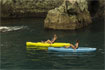 Friends paddling on the Hobie Compass mirage drive kayak