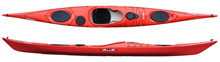 Plastic sea kayaks capable of expedition sea kayaking trips