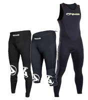 Wetsuits and Neoprene Shorts 