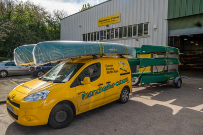 Trade Fleet of Enigma Canoes Supplied by Manchester Canoes