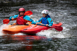 A full range of kids and childrens canoe and kayak paddles.