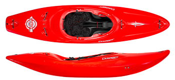 Dagger Code Whitewater Kayak Action Spec - Red