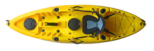 Enigma Kayaks Cruise Angler Yellow