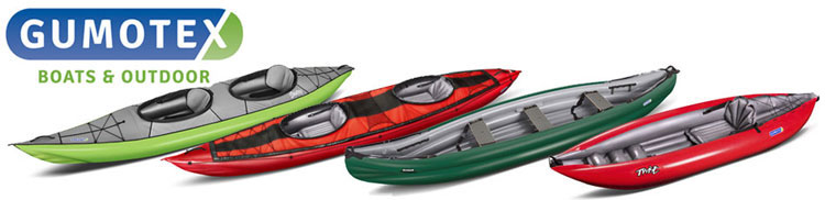 Gumotex Inlfatable kayaks and canoes now available 