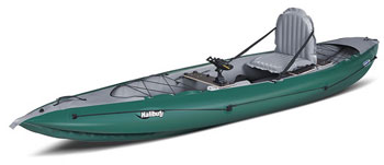 Halibut inflatable fishing kayak from Gumotex