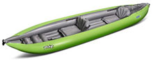 Gumotext Twist 2 inflatable kayak in Green