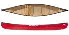 Top and side view of the Nova Craft Fox 14 canoe