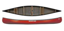 Red Nova Craft Pal 16 canoe in red