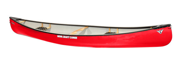 Nova Craft Prospector 16 canoe in red