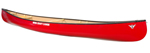 Nova Craft Prospector 15 TuffStuff canoe in red