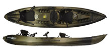 Ocean Kayak Malibu Two XL Angler tandem sit on top fishing kayak