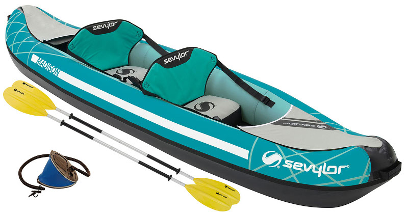 Sevylor Madison 2 seater inflatable kayak