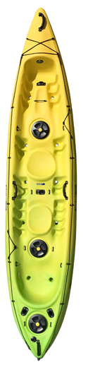 Viking 2 Plus One in Lime/Yellow)