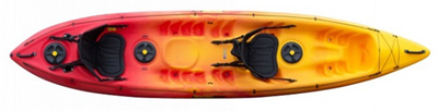 Viking  2+1 Kayak in Sunrise Colour