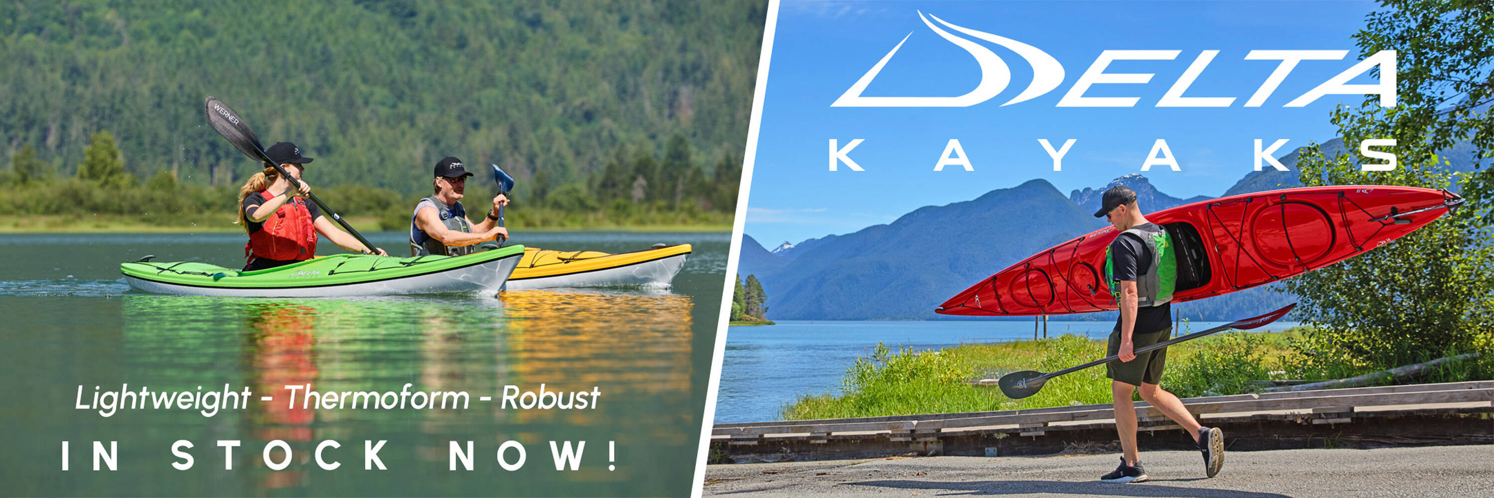 Delta Kayaks, canadian manufactured lightweight closed cockpit kayaks in the UK