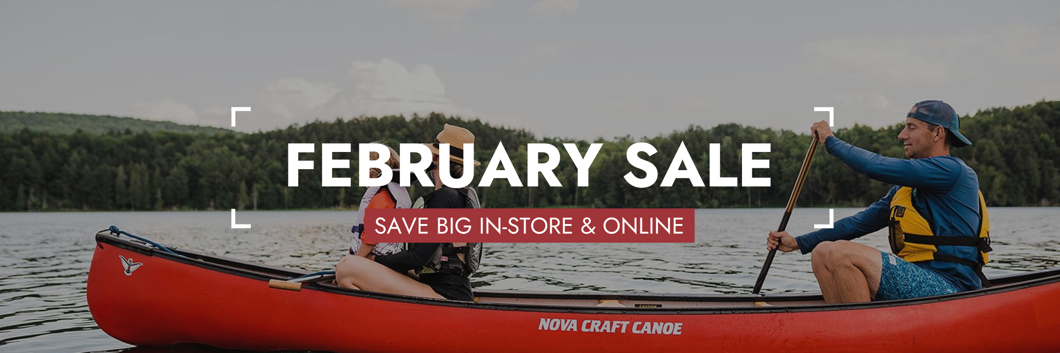 February Sale Now On At Manchester Canoes