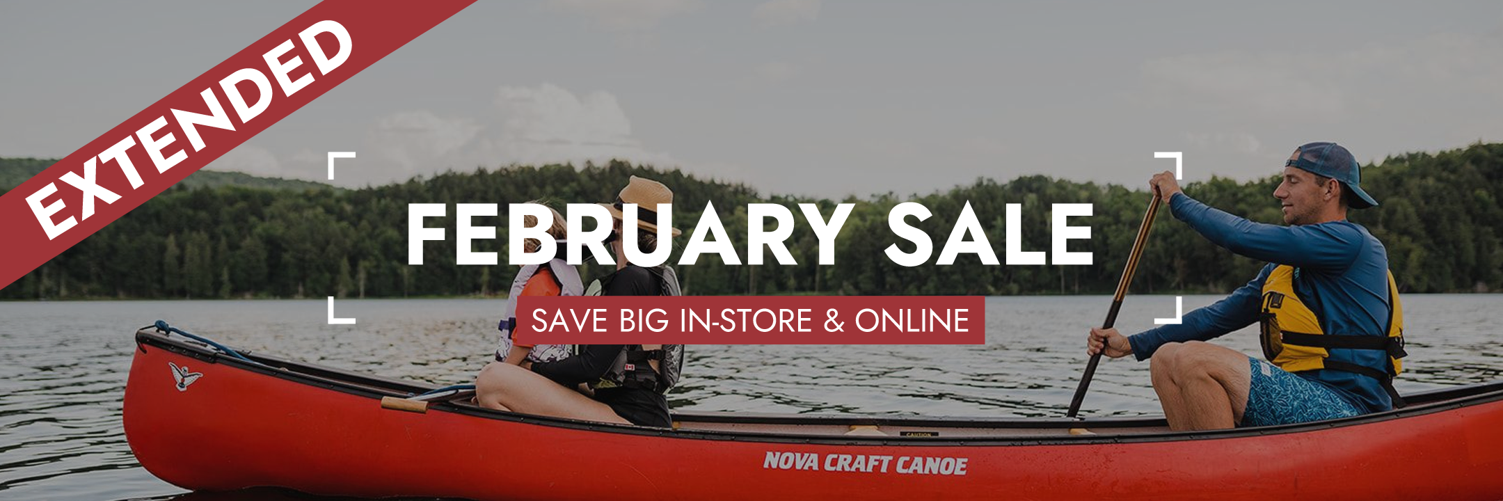 February Sale Extended At Manchester Canoes