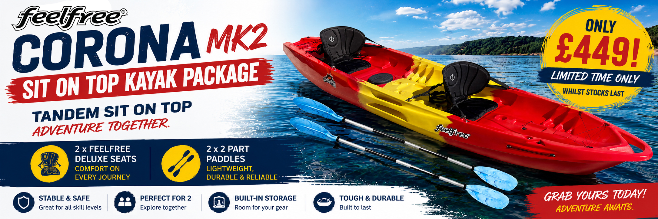 Feelfree Corona v2 Sit On Top Kayaks