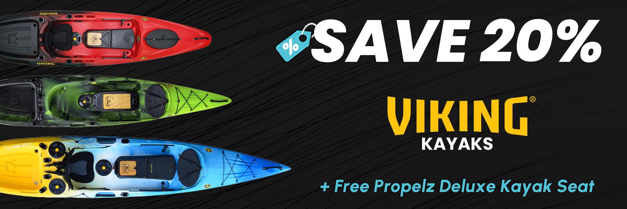 Viking Fishing Kayak Black November Sale Offers