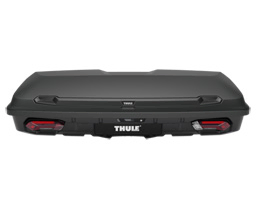 Tow bar mounting cargo boxes from Thule