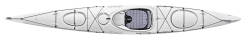 Delta Kayaks 15.5GT Lightweight long touring kayak shown in Artic White