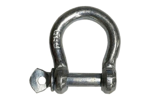 6mm Bow Shackle for anchoring a kayak