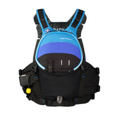 Astral Green Jacket in Aqua Fade, white water buoyancy aid used by professionals