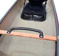 Swift Canoes Carbon Assist Bar installed into a Pack Boat for ease of getting up