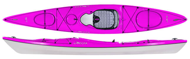 Delta Kayaks 12.10, lightweight touring kayak under 13ft