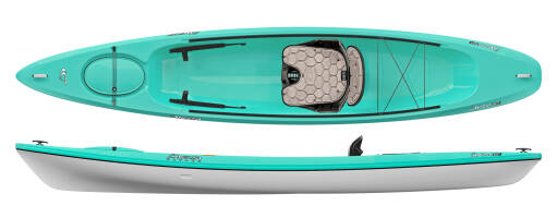Delta Kayaks 12AR SOT, lightweight Sit on top kayak for maximum stability and calm waters