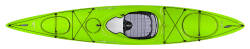 Delta Kayaks 12S - Lime Green