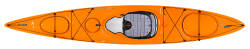 Delta Kayaks 12S - Sunset Orange