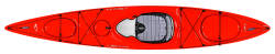 Delta Kayaks 12S - Cherry Red