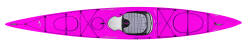 Delta Kayaks UK Pink Lightweight Touring Kayak