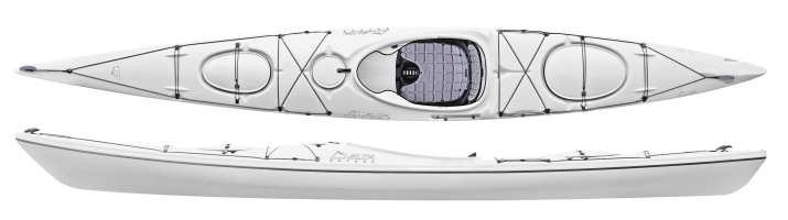 Delta Kayaks 15.5 GT with Skeg, lightweight touring kayak
