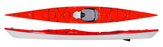 Delta 16 Foot Lightweight Plastic Sea Kayak