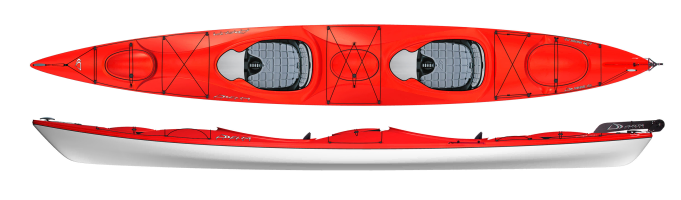 Lightweight Tandem Sea Kayak For Sale