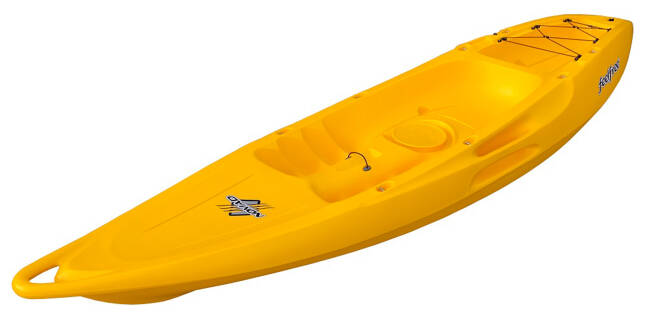 FeelFree Nomad sit-on-top kayak rental, stable and beginner-friendly recreational kayak ideal for commercial users across the UK