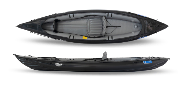 Rush 1 inflatable kayak with dropstitch floor