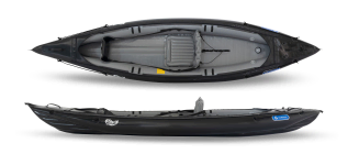 Rush 1 inflatable kayak with dropstitch floor