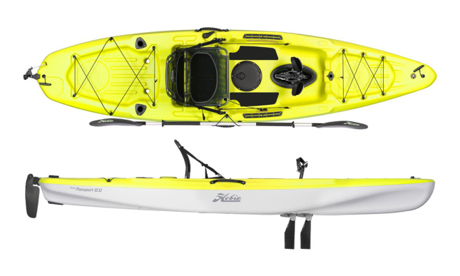 Hobie Kayaks Passport 12.0 - Mirage driven pedal drive sit-on-top