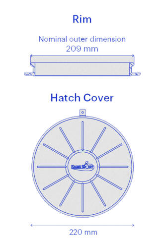 Kajak Sport Hatch Round 20 Technical specifications