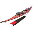 North Water Four Play paddle float unfolded to protect your hull from rocks and stones