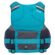 Rear profile of the NRS Cvest, high backed for increased comfort and ventilation