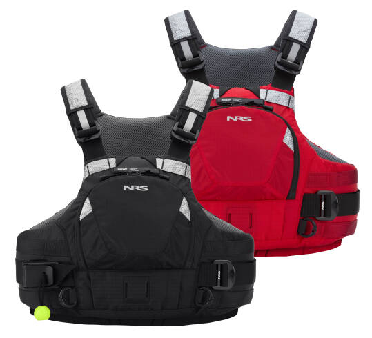 NRS Vector White Water Buoyancy Aid with Rescue Harness